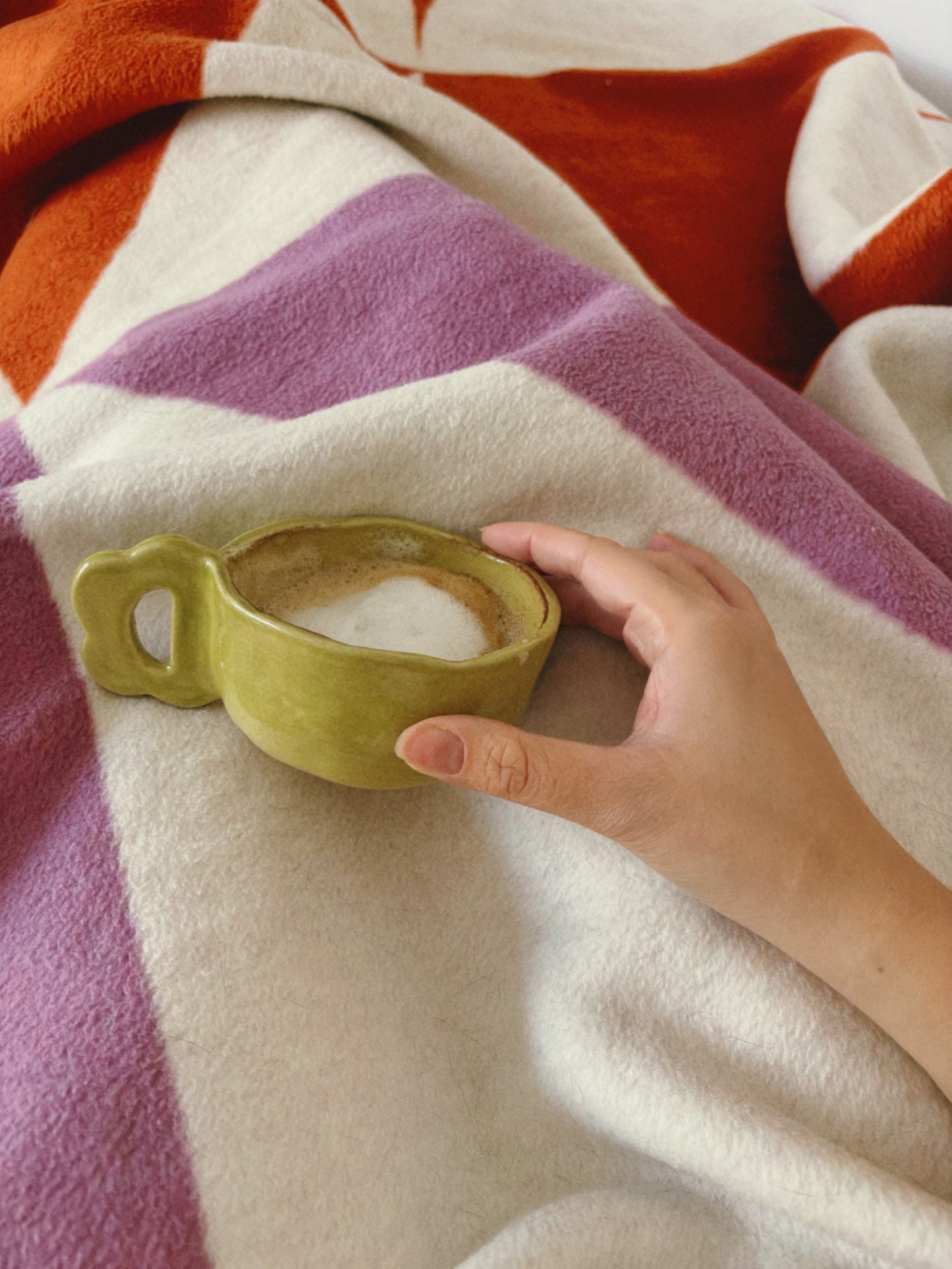 Ceramic HANAKO cappuccino mug