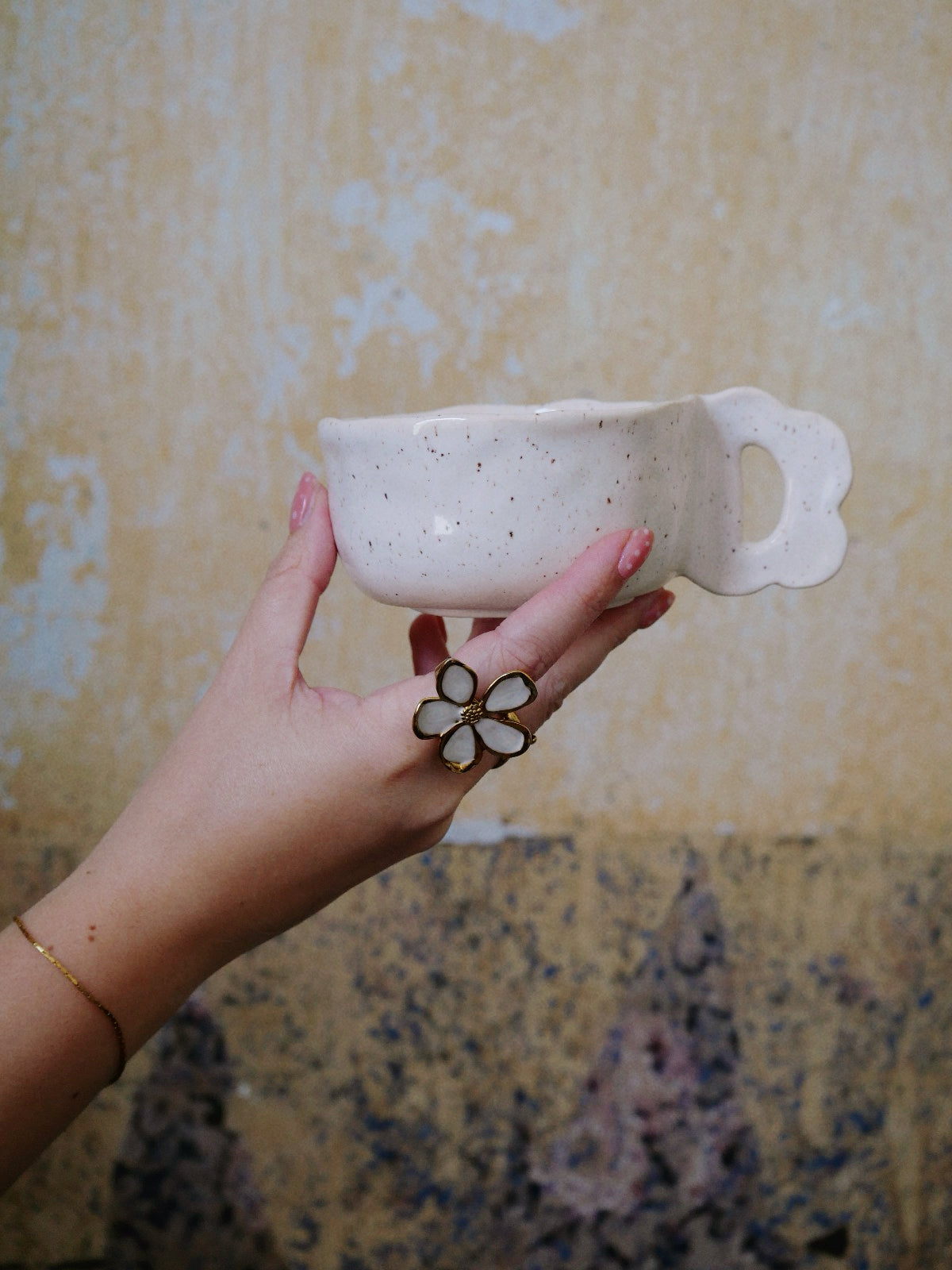 Ceramic HANAKO cappuccino mug