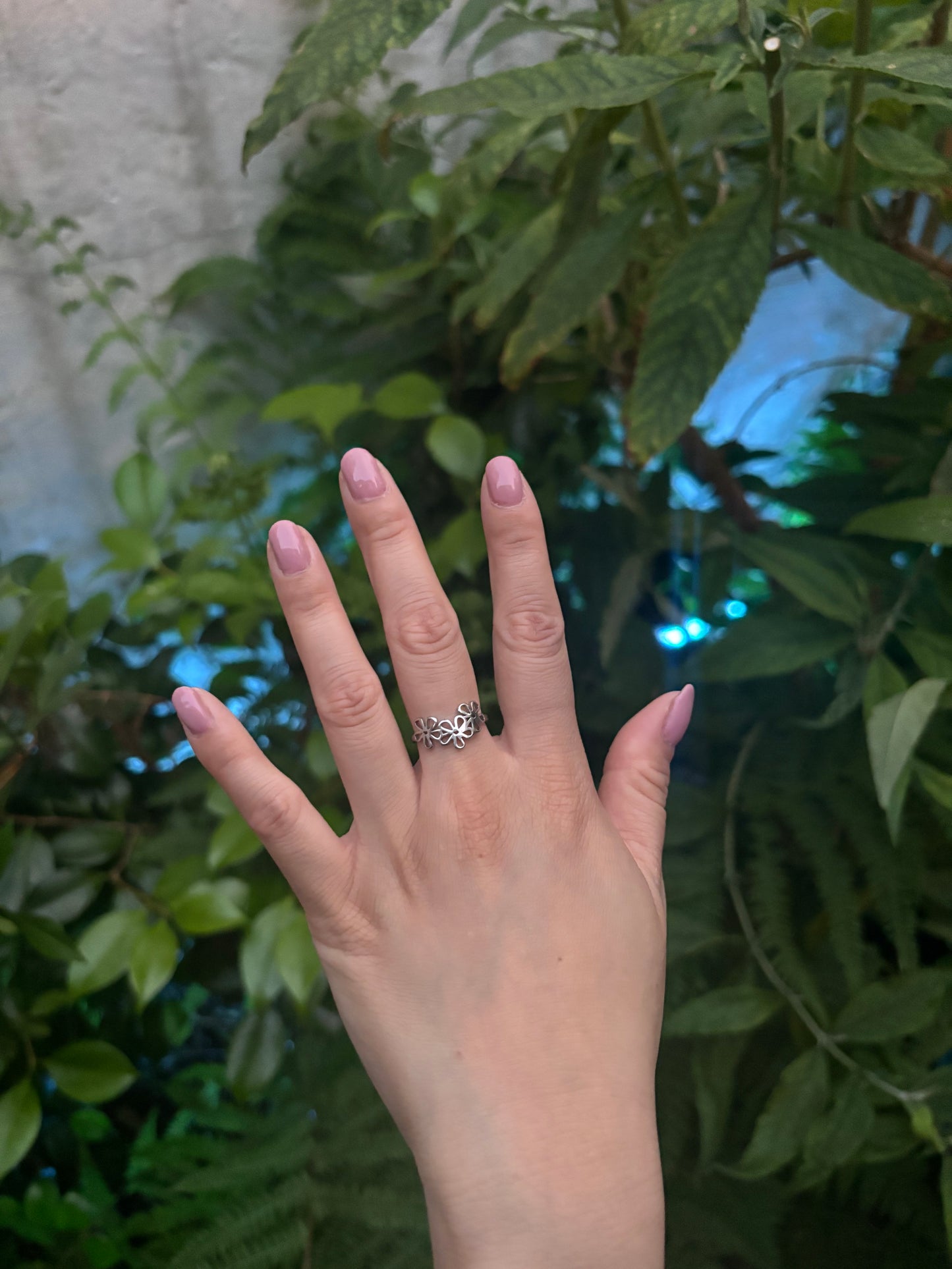 TRIPLE FLOWER ring (adjustable)