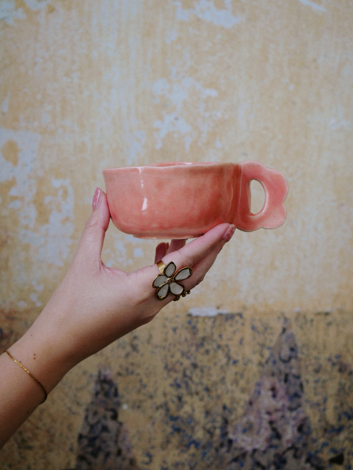 Ceramic HANAKO cappuccino mug
