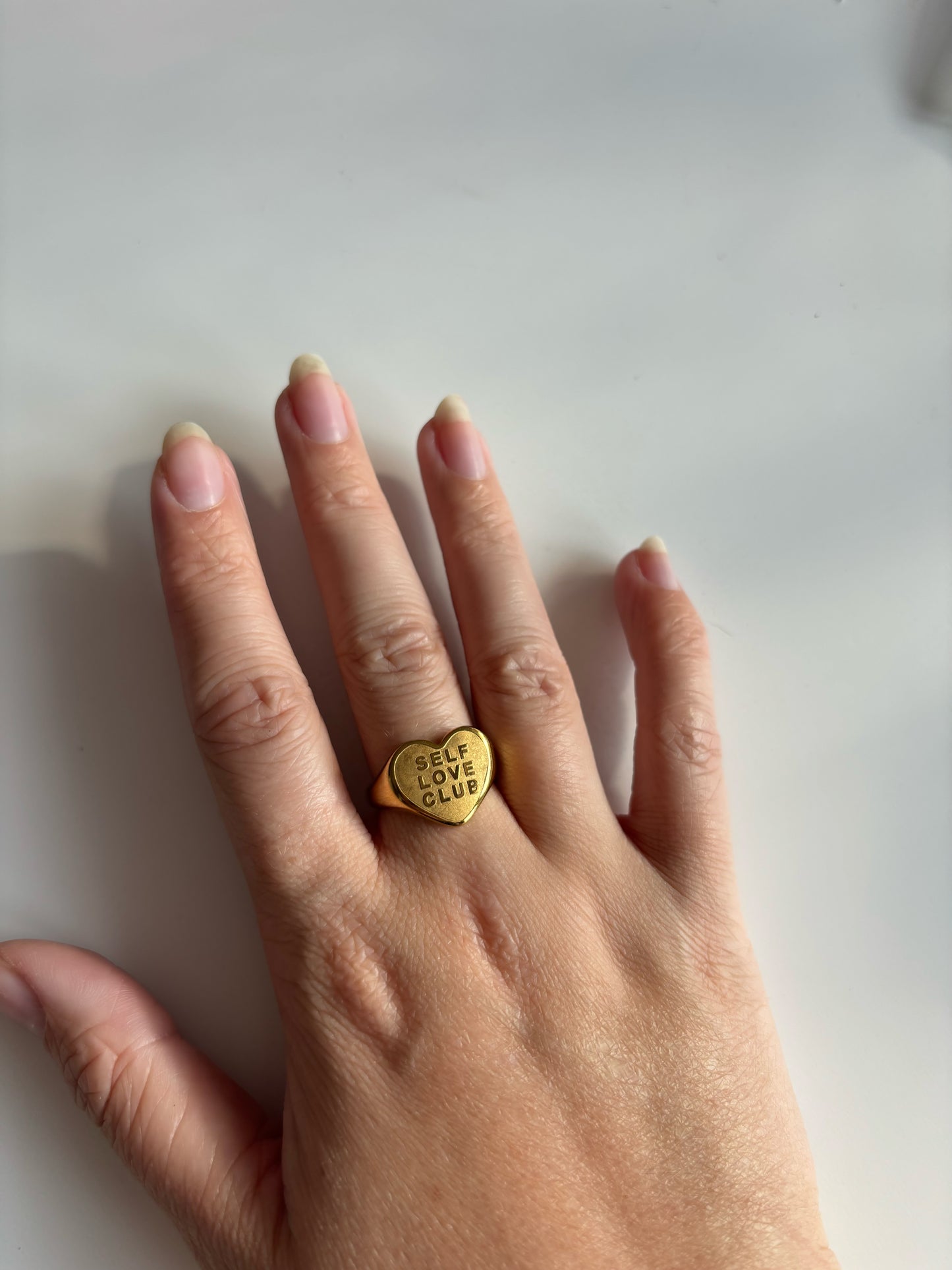 SELF LOVE CLUB ring