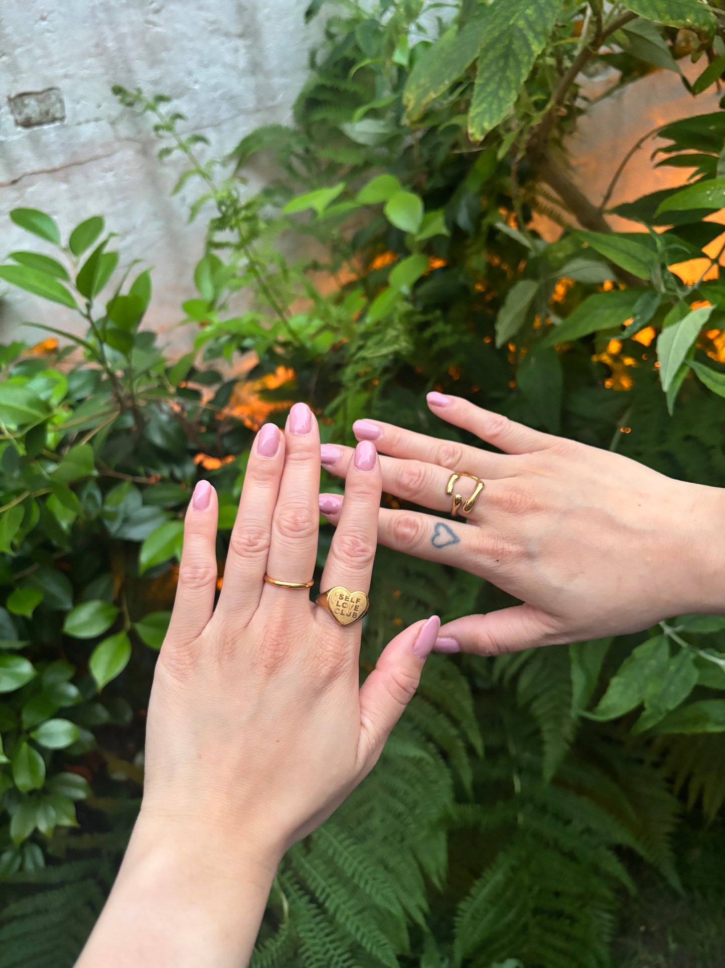 SELF LOVE CLUB ring