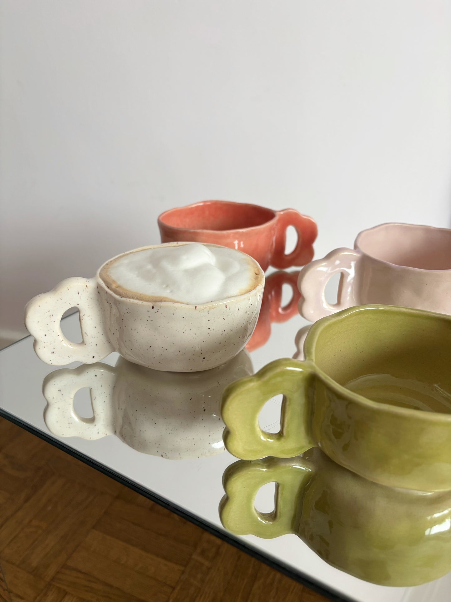 Ceramic HANAKO cappuccino mug
