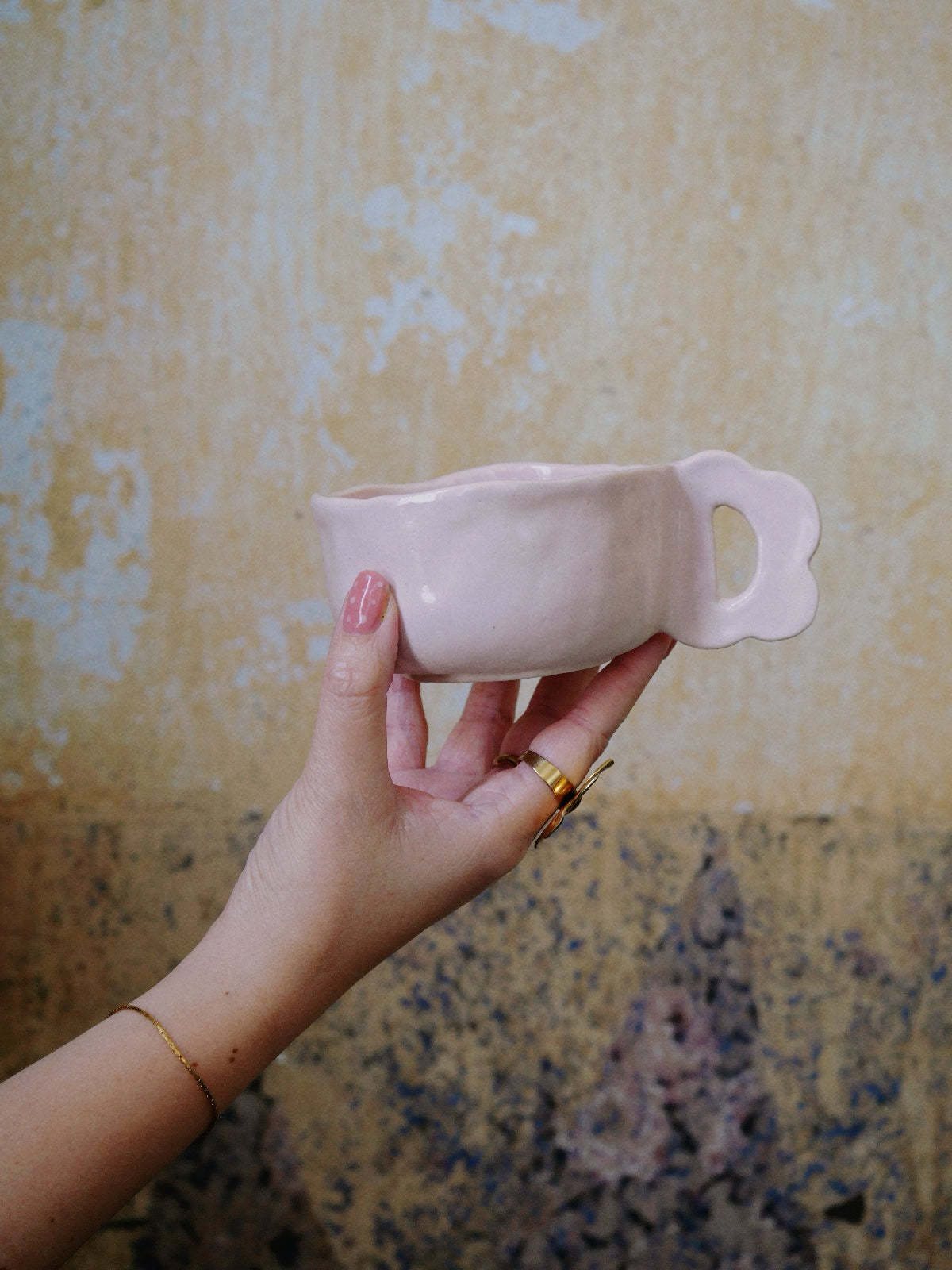 Ceramic HANAKO cappuccino mug
