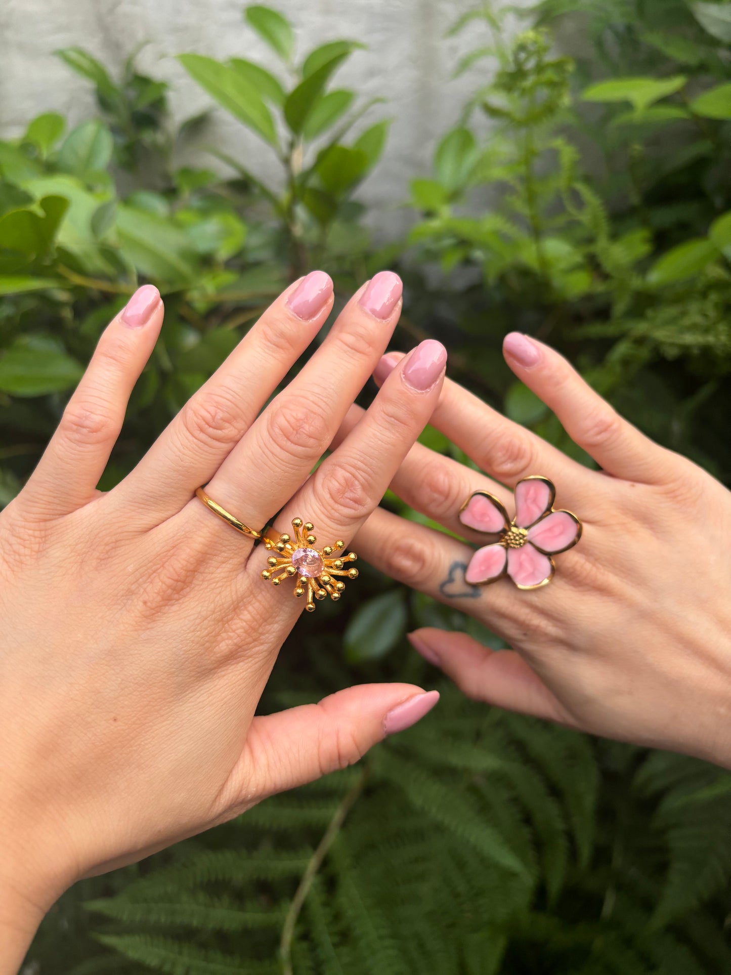 MAYA flower ring (adjustable)