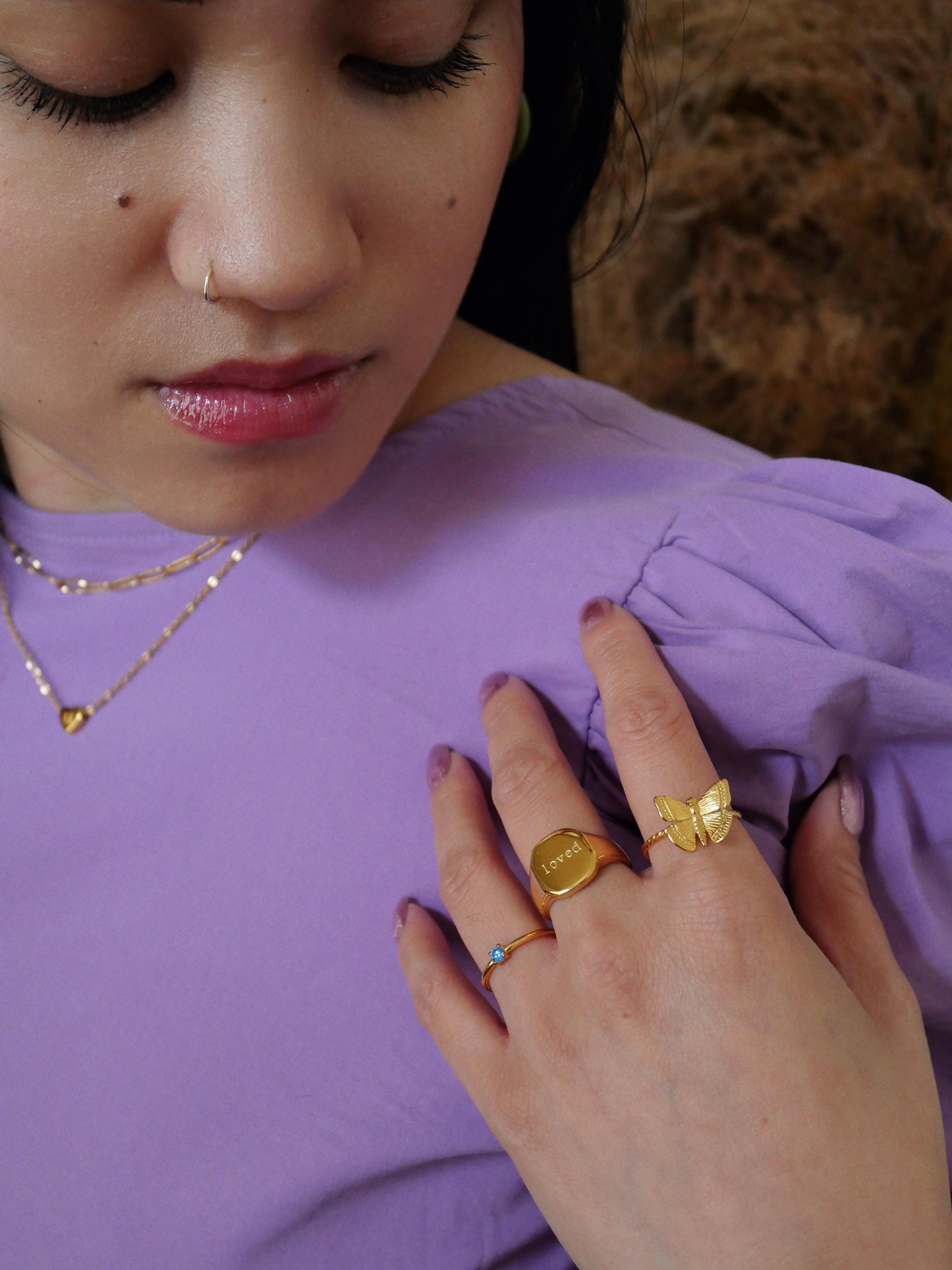 LOVED ring