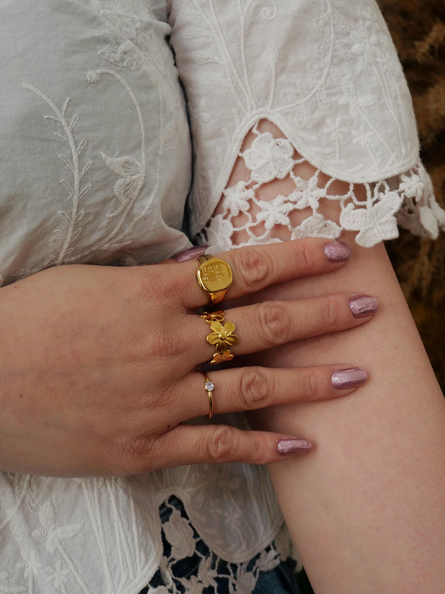MADELINE flower ring