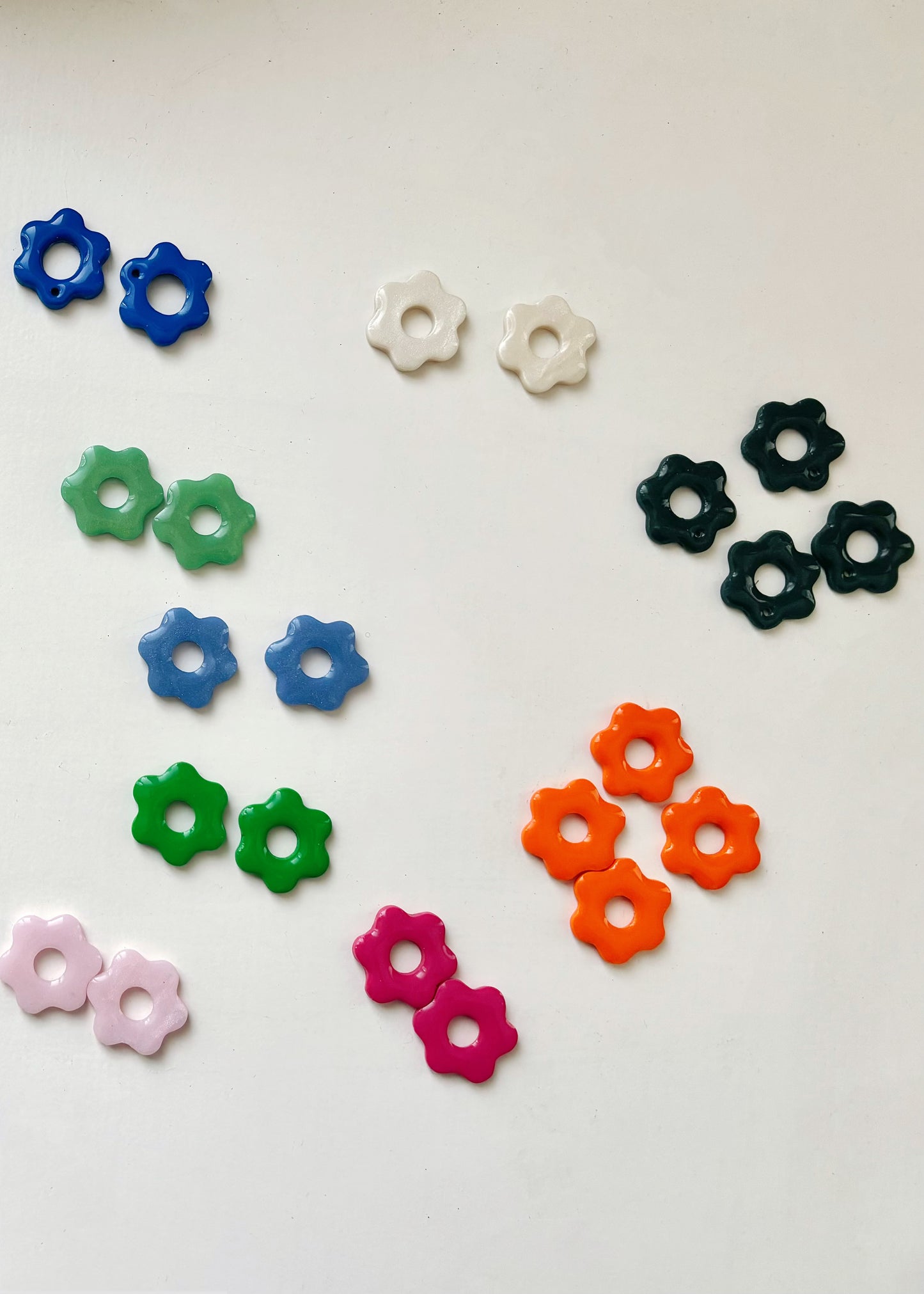 LOUISE flower earrings (charms)