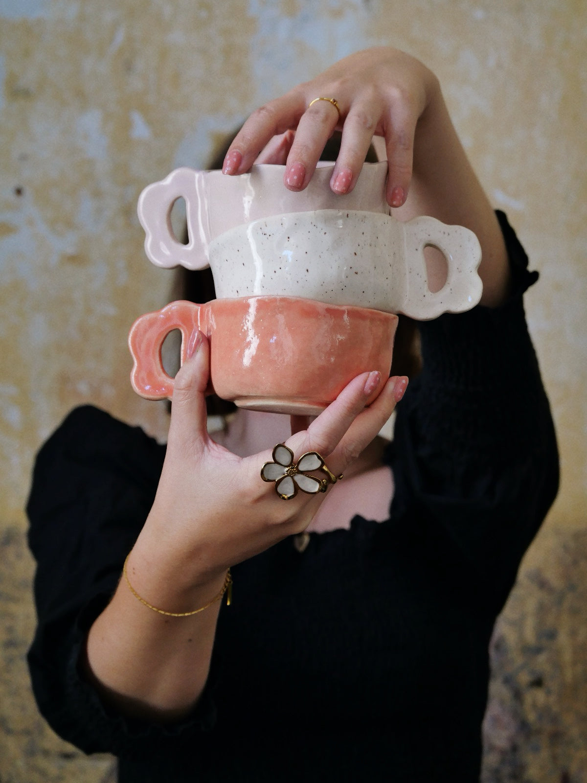 Ceramic HANAKO cappuccino mug