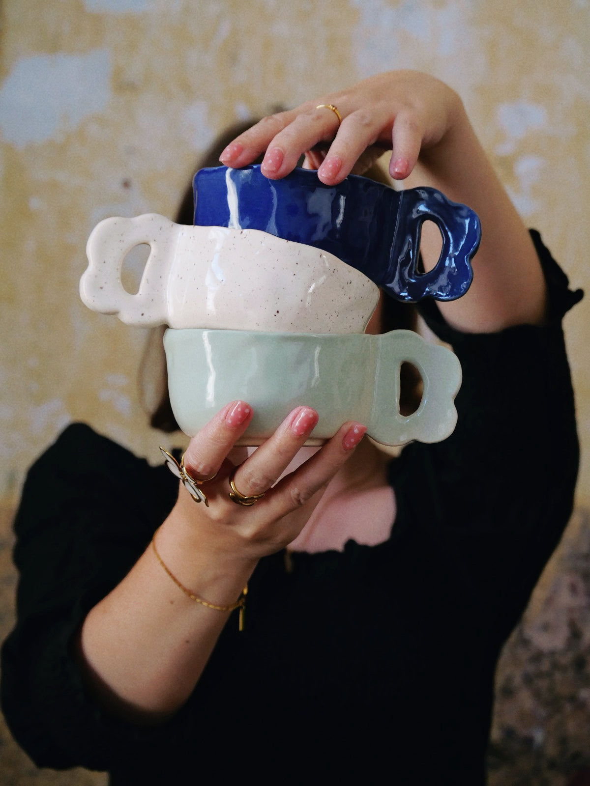 Ceramic HANAKO cappuccino mug