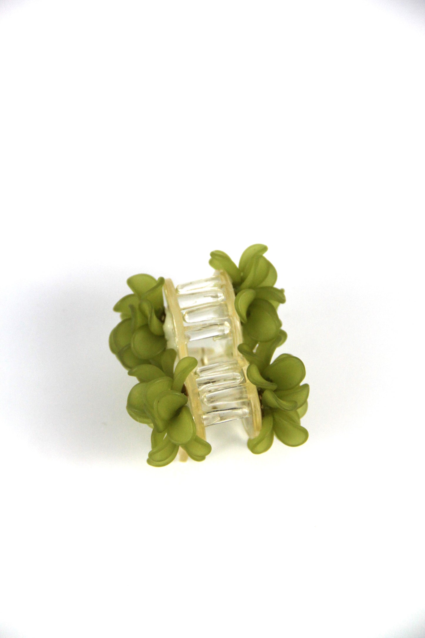 Small FLEUR flower hair claw