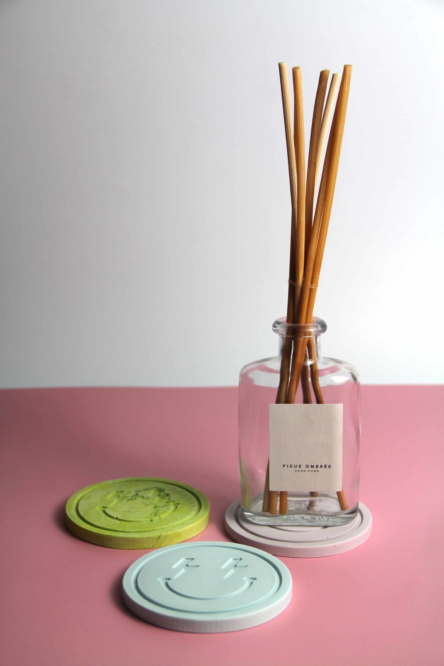 Smiley coaster - Custom made