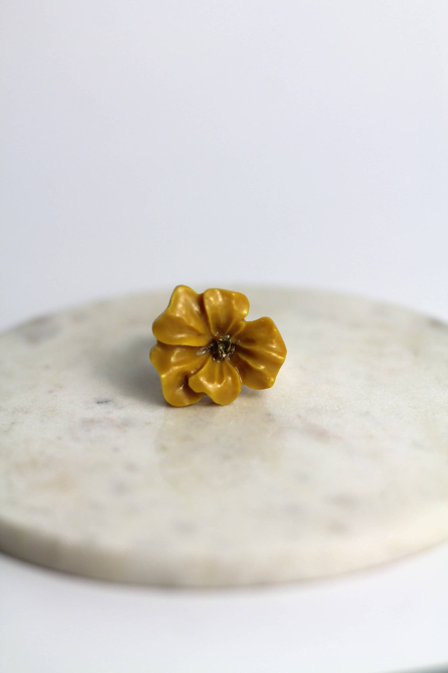 Flower Power ring (adjustable) - Buttercup