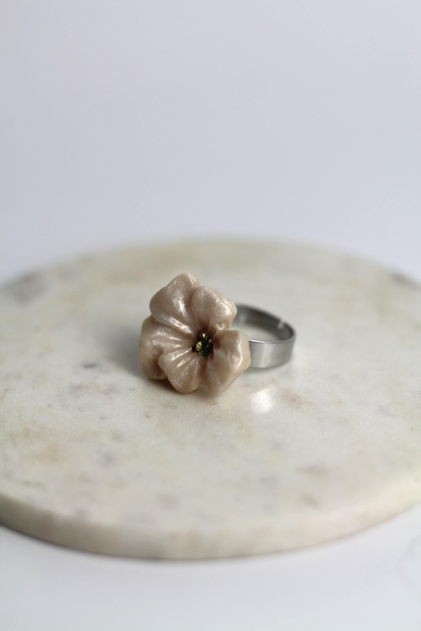 Flower Power ring (adjustable) - Buttercup