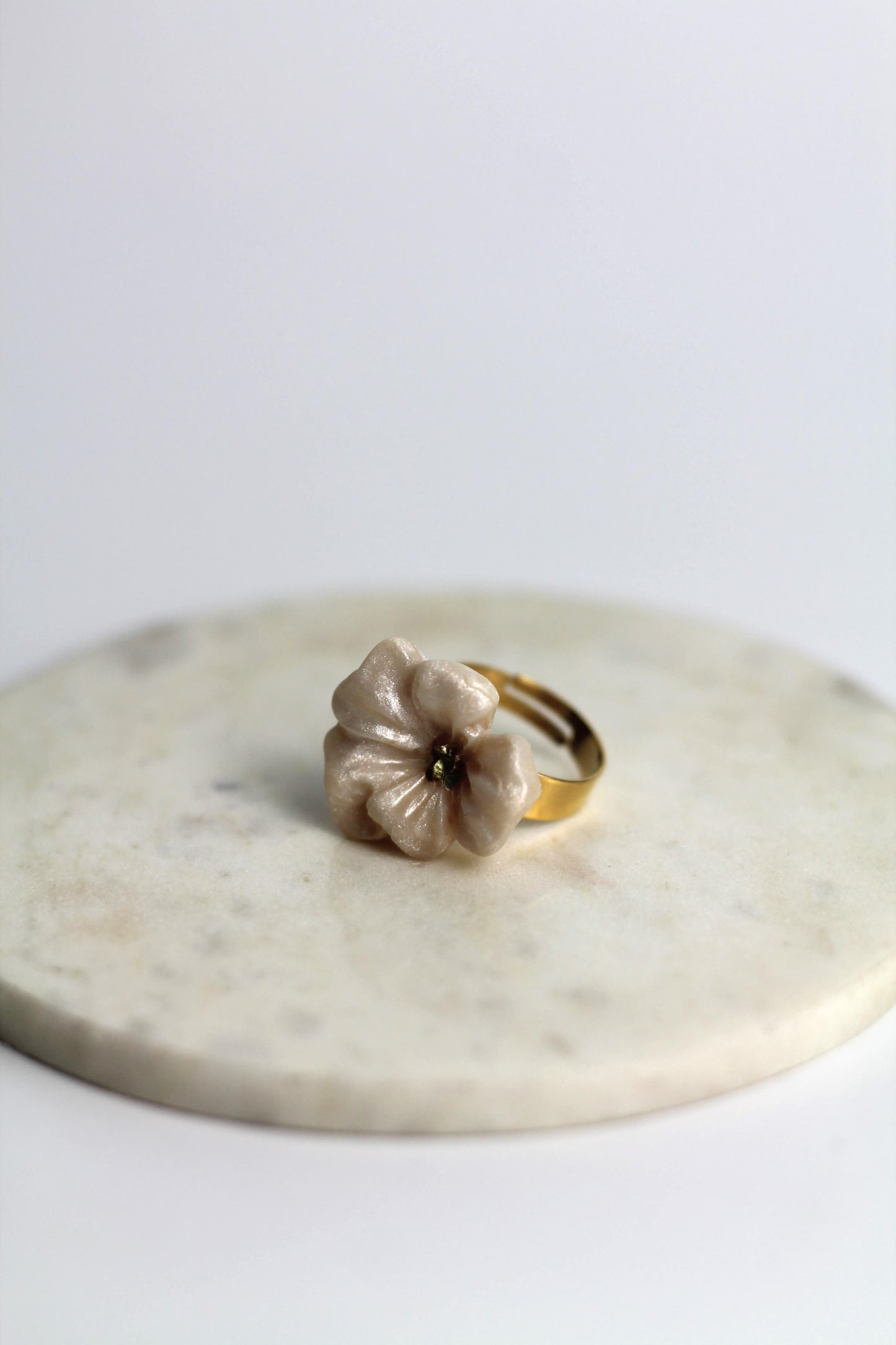 Flower Power ring (adjustable) - Buttercup