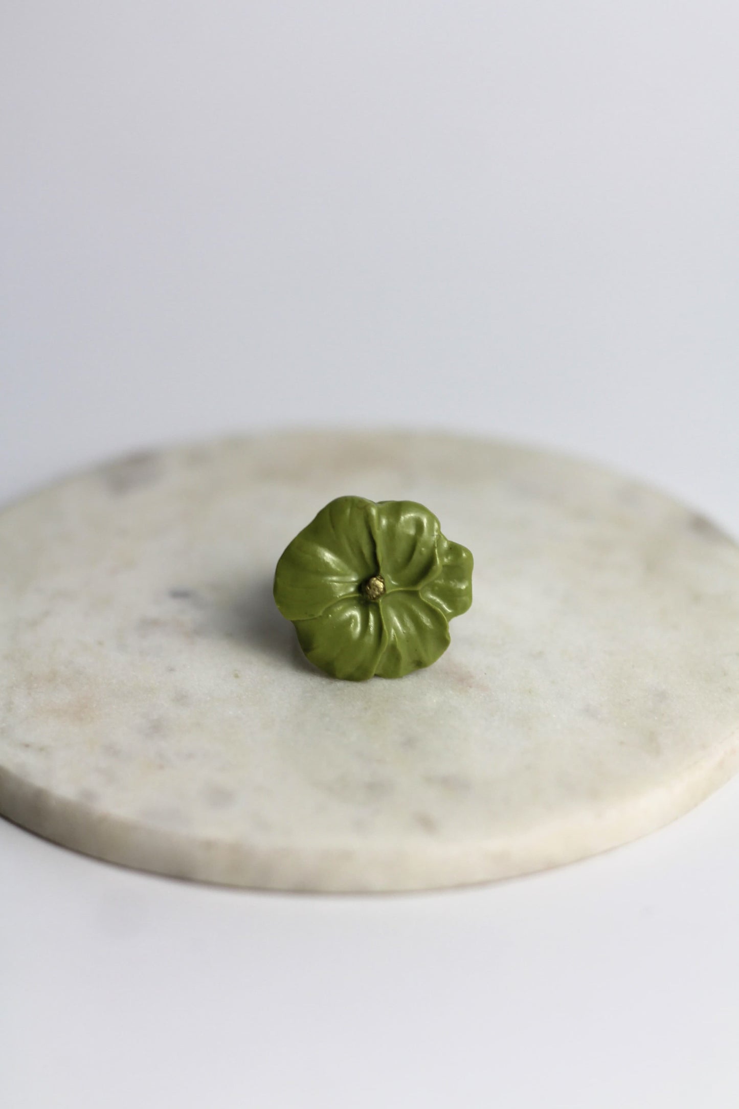 Flower Power ring (adjustable) - Poppy