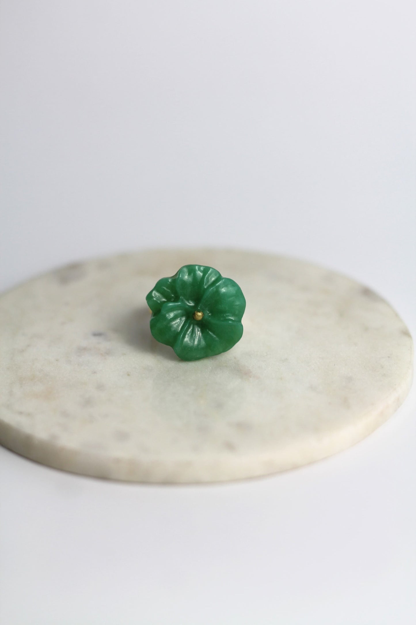 Flower Power ring (adjustable) - Poppy