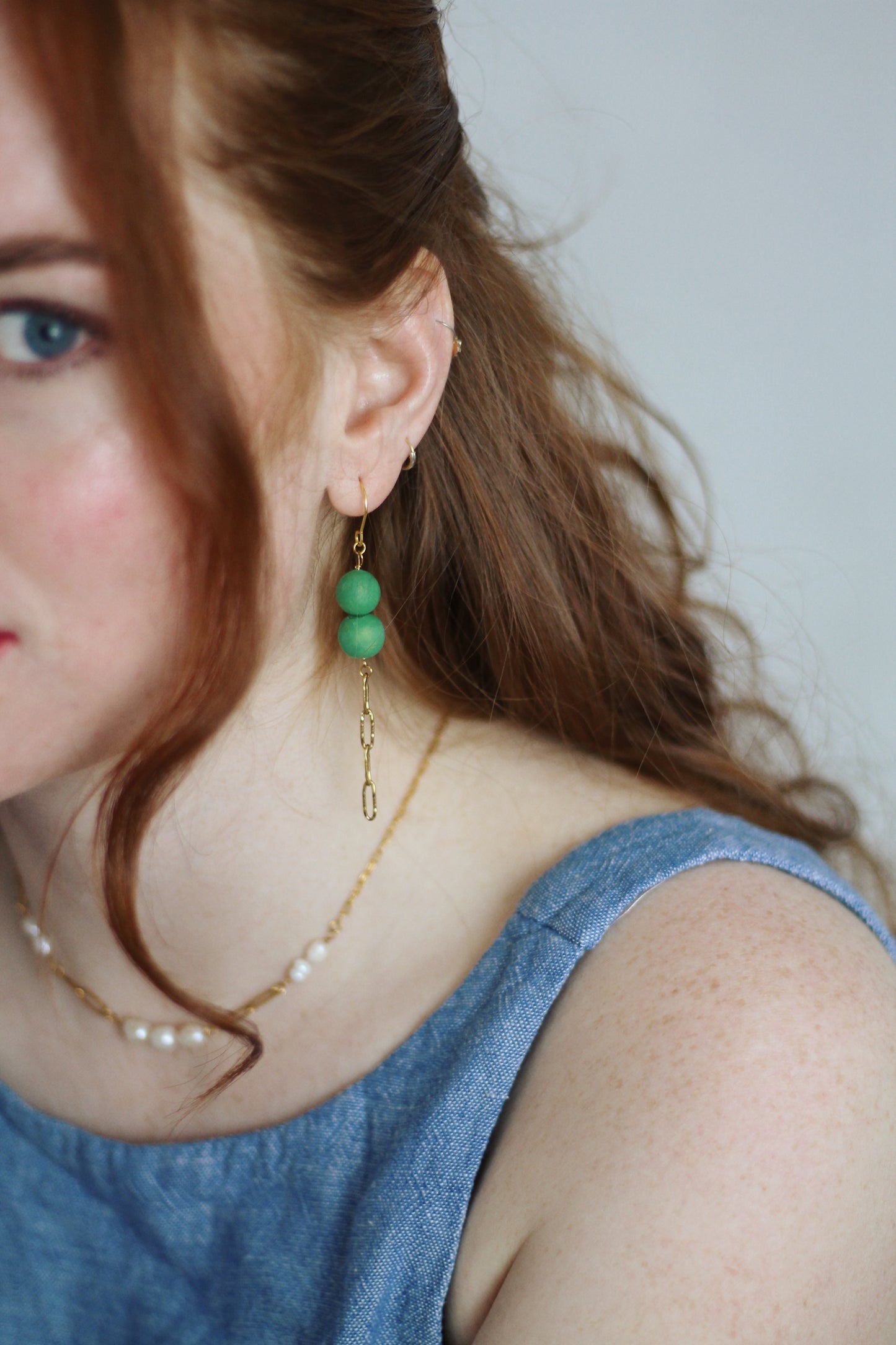 AVA bead earrings