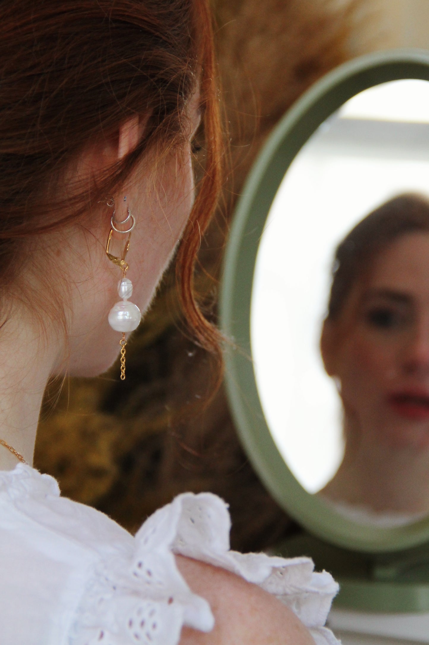 Freshwater pearl DENISE earrings