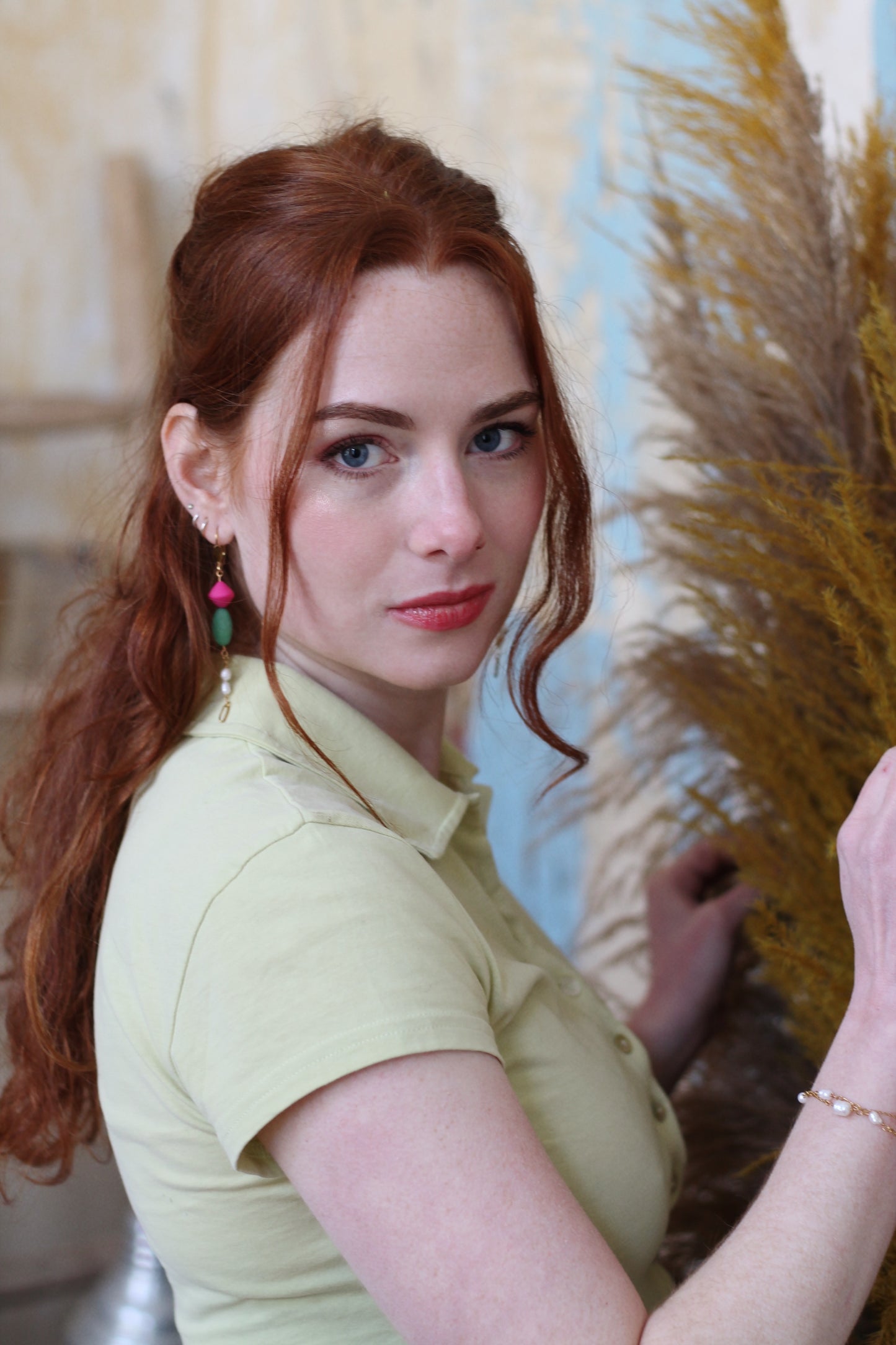 Freshwater pearl ELODIE earrings