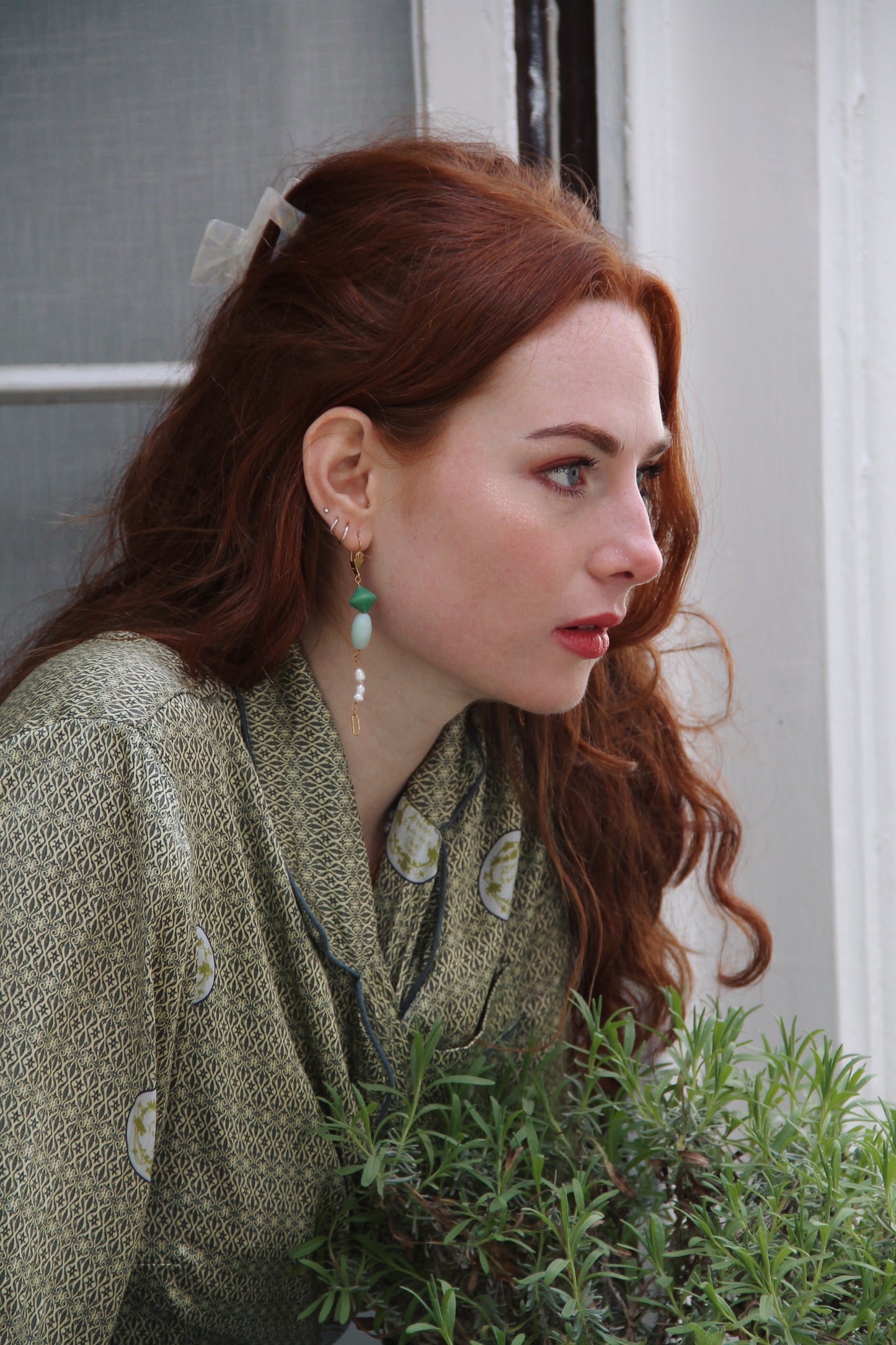 Freshwater pearl ELODIE earrings