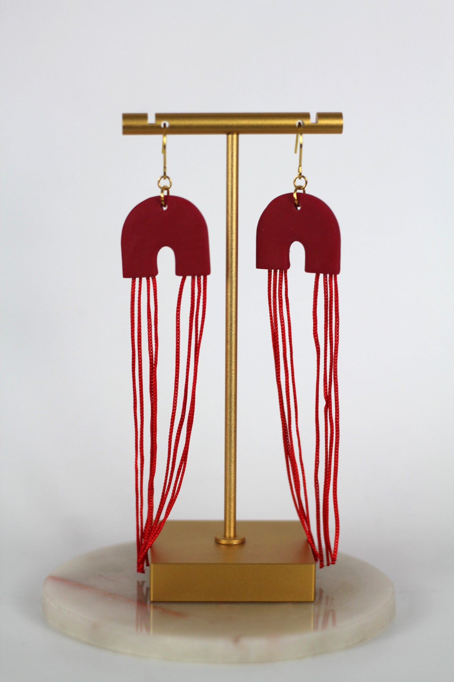 BURLESQUE fringe earrings