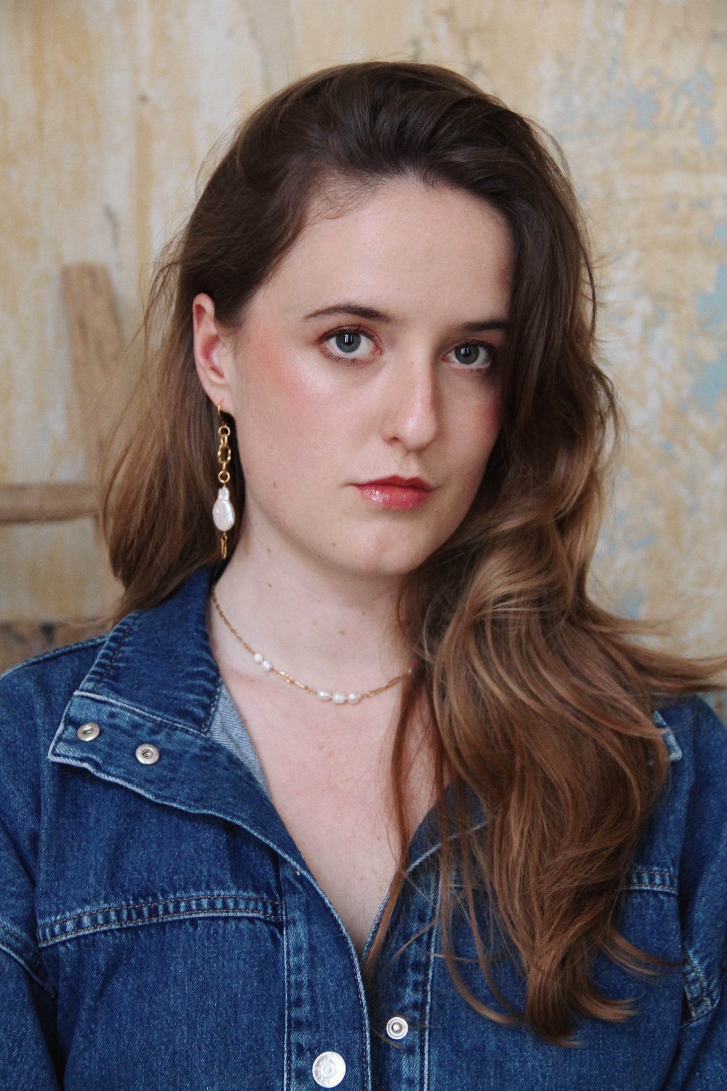 Freshwater pearl AIKO earrings