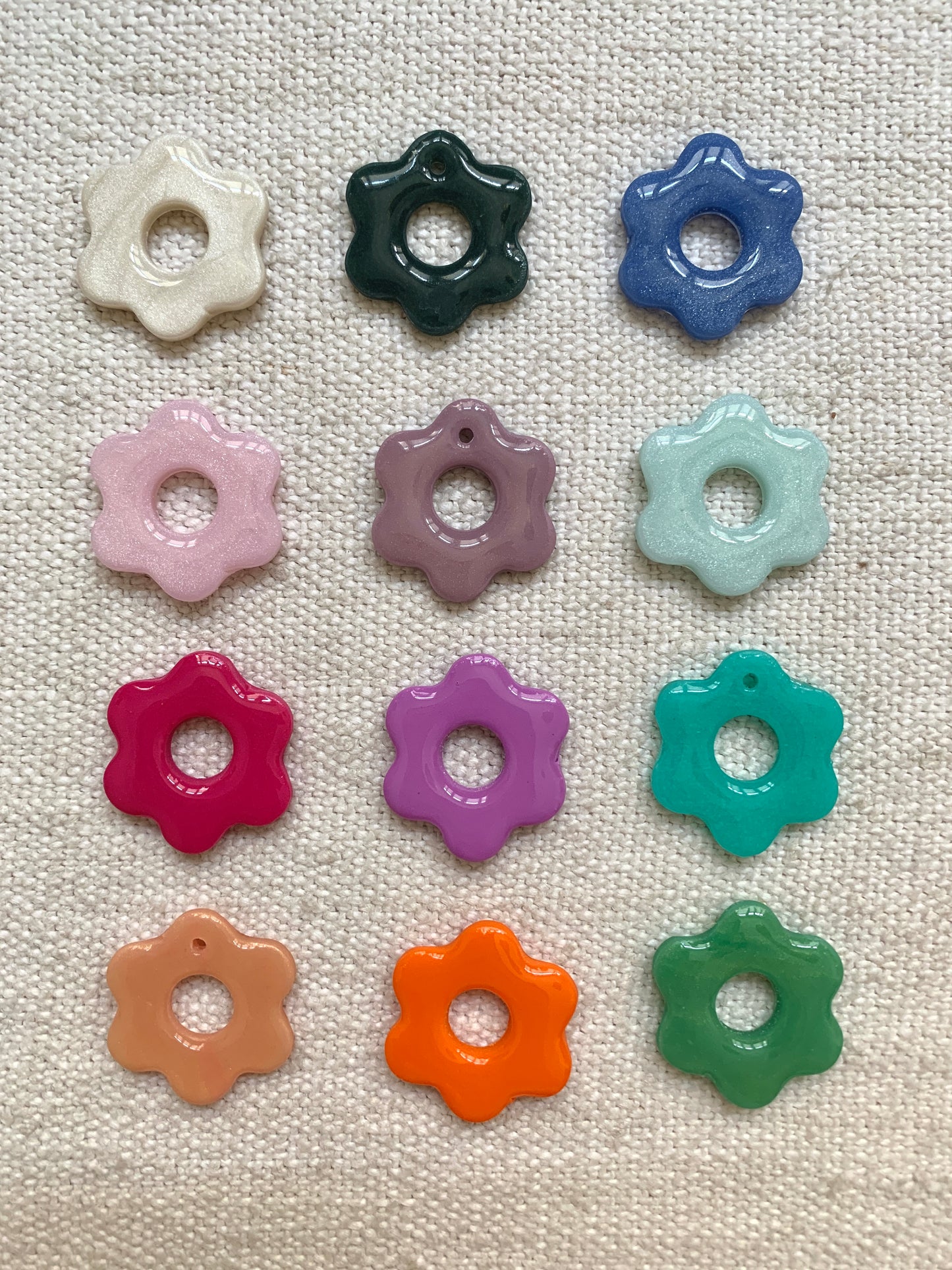 LOUISE flower earrings (charms)