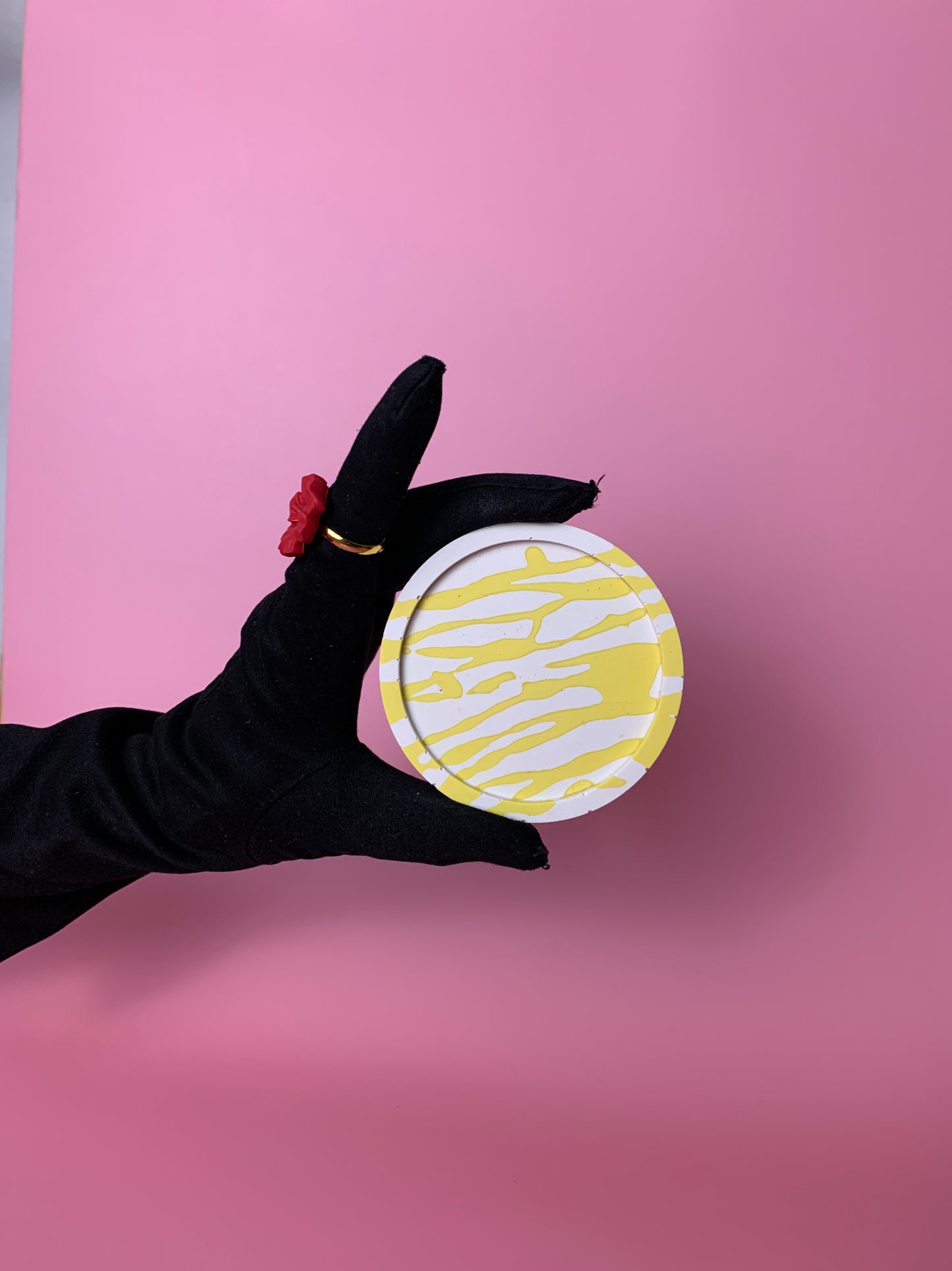 Small round coasters (set of 2) - Custom made