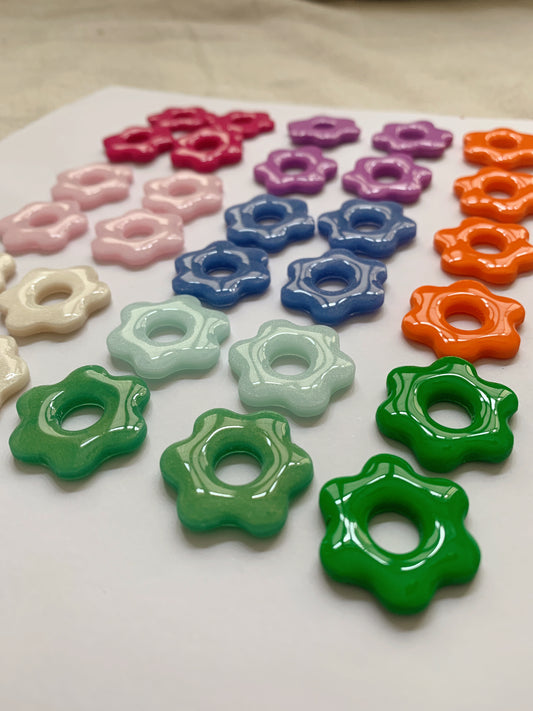 LOUISE flower earrings (charms)