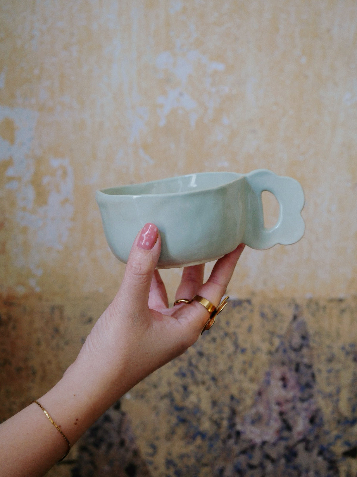 Ceramic HANAKO cappuccino mug