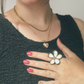LOU flower ring (adjustable)