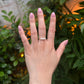 Freshwater pearl LIZ ring