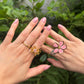 MAYA flower ring (adjustable)