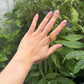 MAYA flower ring (adjustable)