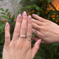 Freshwater pearl LIZ ring