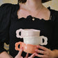 Ceramic HANAKO cappuccino mug