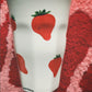 Porcelain FRUITY latte mug - Strawberry