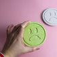 Sad smiley coaster - Custom made