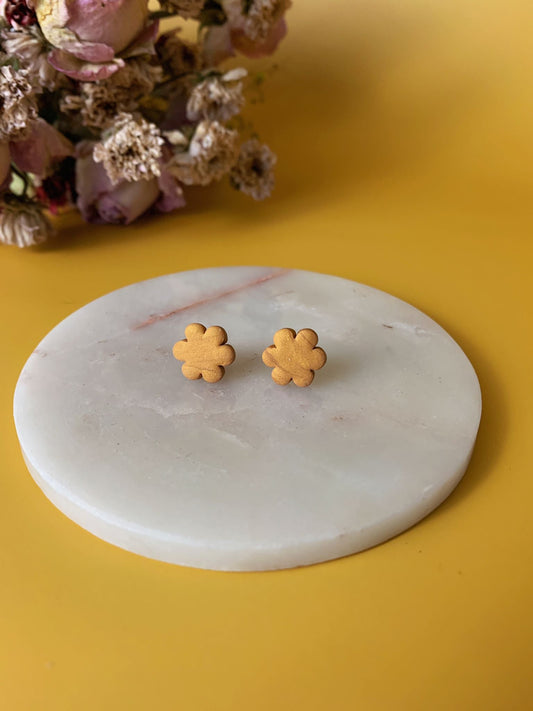 DAISY stud earrings - Gold