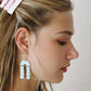 ELISABETH earrings - Pastel blue