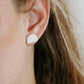 JANA stud earrings - White