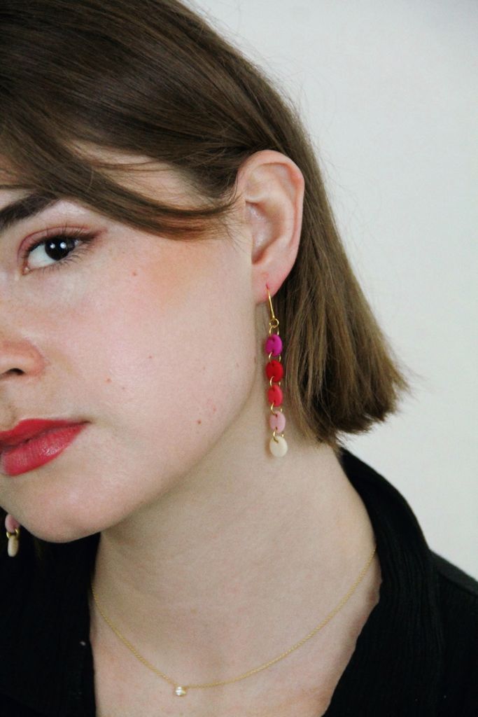 LUCY earrings - Pink