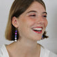 LUCY earrings - Purple