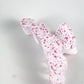 Speckled croissant hair claw - Pink