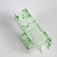 Transparant MIA hair claw - Green