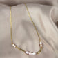 Freshwater pearl FAE necklace - Pink pearls