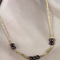 Freshwater pearl FAE necklace - Brown pearls