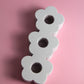 Triple flower candle holder - Custom made