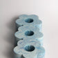 Triple flower candle holder - Custom made